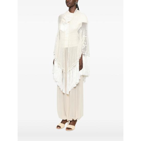 26FW 키아라이즈 케이프 SROS005CO VI SE MRW WHITE - CHIARA IS