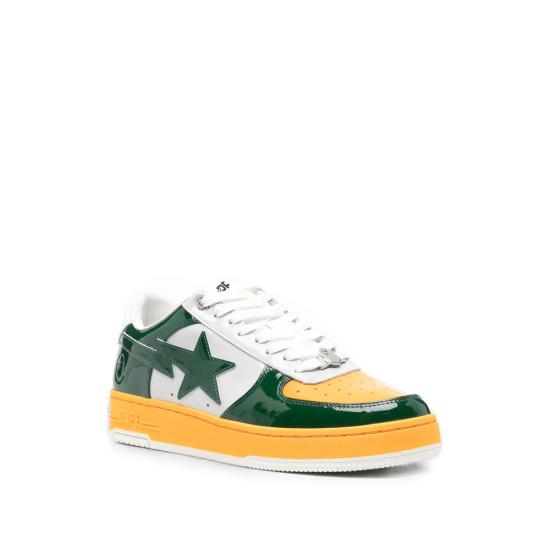 26SS 베이프 스니커즈 001FWM301327M GREEN GREEN WHITE - BAPE