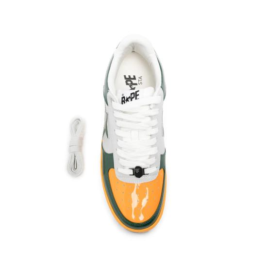 26SS 베이프 스니커즈 001FWM301327M GREEN GREEN WHITE - BAPE