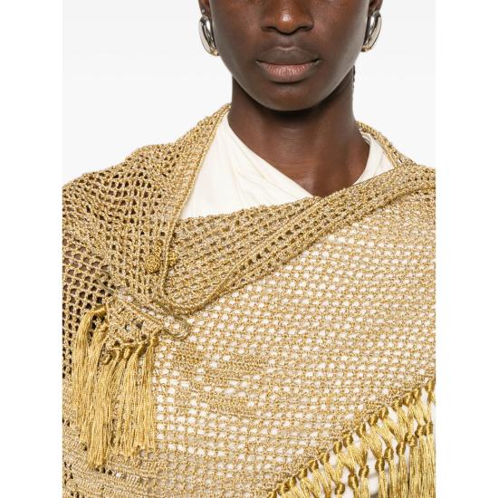 26FW 키아라이즈 케이프 SROS002CU PES SE GLD GOLD - CHIARA IS