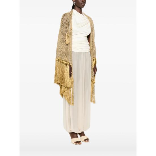 26FW 키아라이즈 케이프 SROS002CU PES SE GLD GOLD - CHIARA IS
