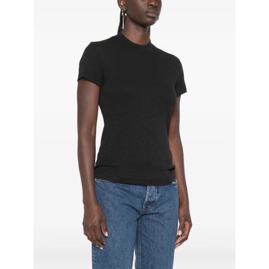 26FW 빈스 반팔 티셔츠 V942684205 001 BLACK - VINCE