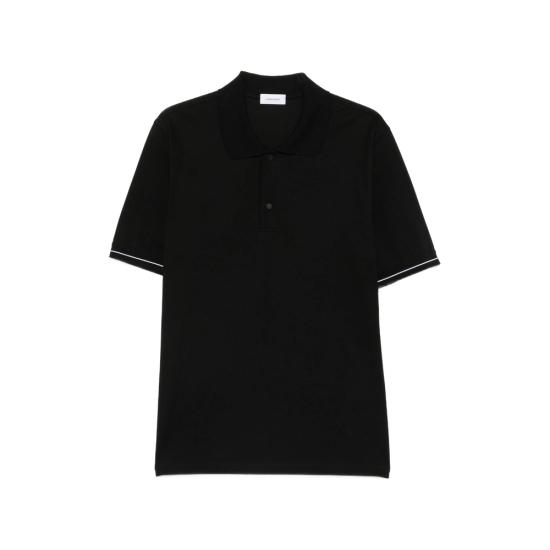 26FW 살바토레 페라가모 폴로 티셔츠 145340 0791729 NERO BLACK