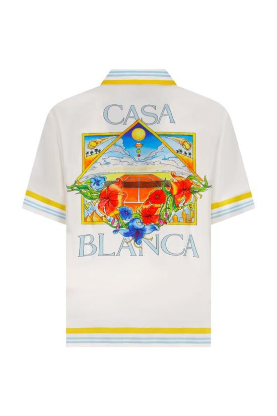 26SS 카사블랑카 반팔 셔츠 MSS26SH00304 - CASABLANCA