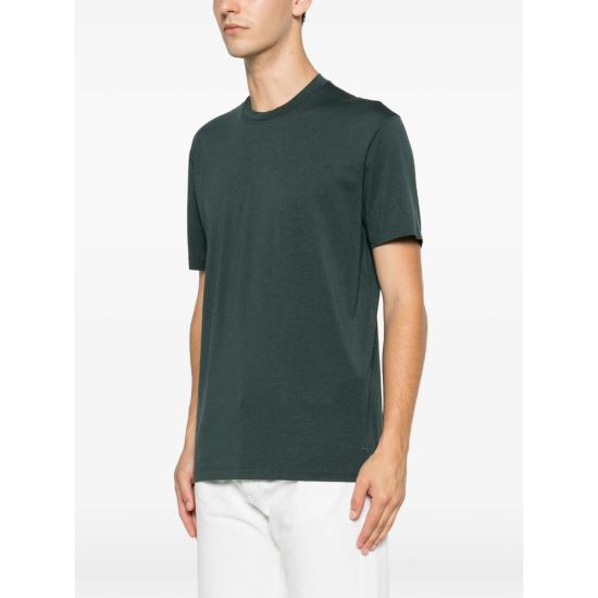 26FW 톰포드 반팔 티셔츠 JMT012 JCS004 GBP GREEN - TOMFORD