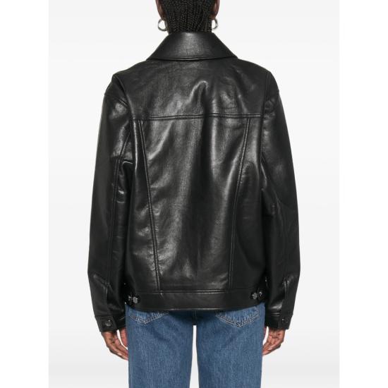 26FW 애니빙 가죽 자켓 A 01 12573 BLK81 BLACK - ANINE BING