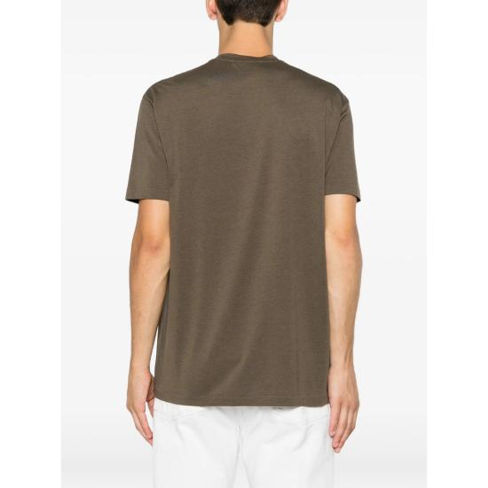 26FW 톰포드 반팔 티셔츠 JMT012 JCS004 GAV GREEN - TOMFORD