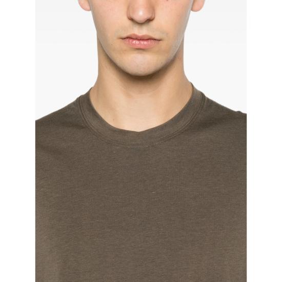 26FW 톰포드 반팔 티셔츠 JMT012 JCS004 GAV GREEN - TOMFORD