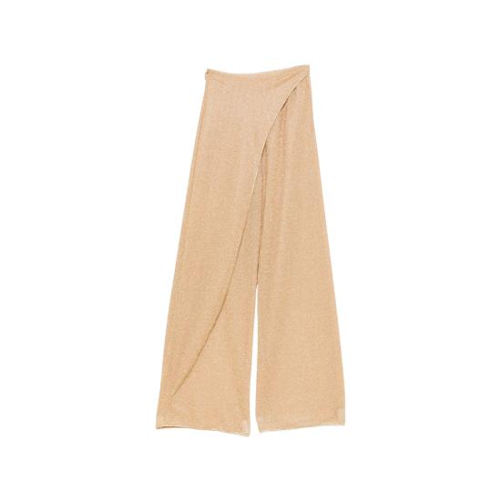 26FW 오세리 팔라초 팬츠 GLF268 LUREX GOLD