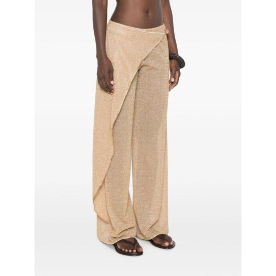 26FW 오세리 팔라초 팬츠 GLF268 LUREX GOLD - OSÉREE