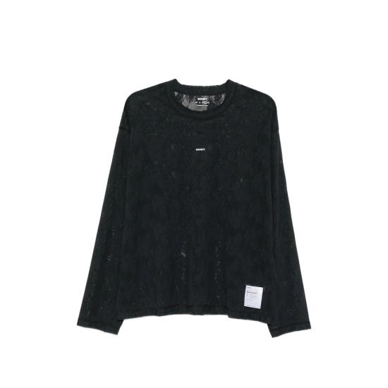 26SS 새티스파이 트레이닝 티셔츠 11098 00001 BLACK