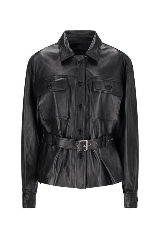 26FW ALESSANDRA GRIMOLDI 가죽 자켓 SAHARIANA