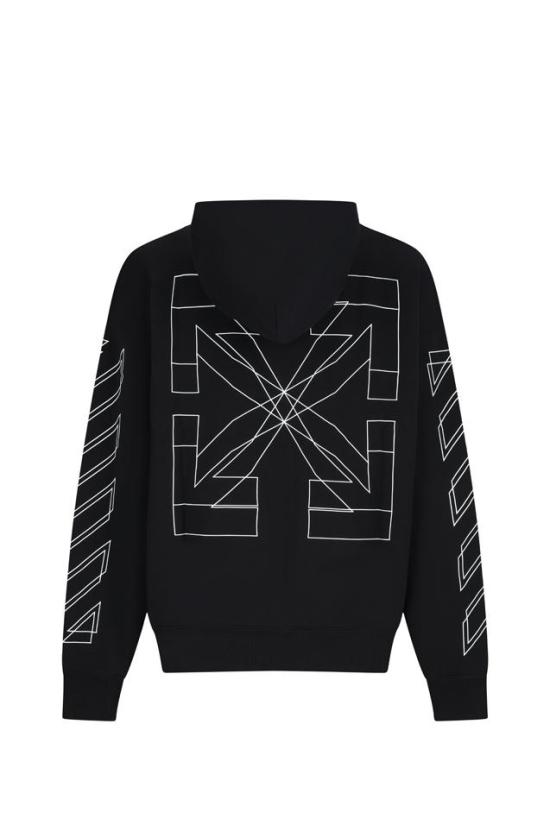 26SS 오프화이트 후드 티셔츠 44MBB085S26F006 - OFF WHITE