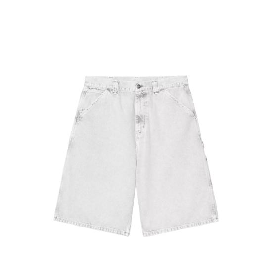 26SS 칼하트 WIP OG 싱글 니 쇼츠 I036497 895F GREY