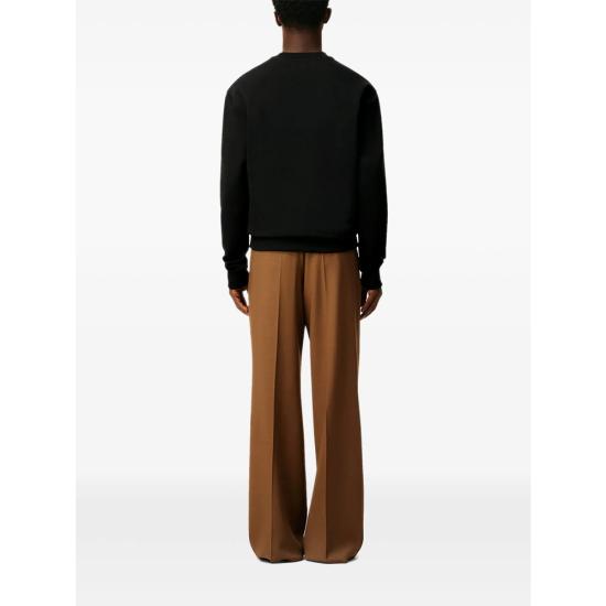 26SS 아미 스몰 하트 로고 스웨트셔츠 BFUSW035 730 001 BLACK - AMI