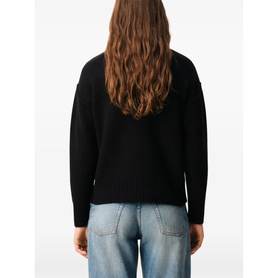 26SS 아미 ADC 터틀넥 스웨터 UKS839 018 009 BLACK - AMI