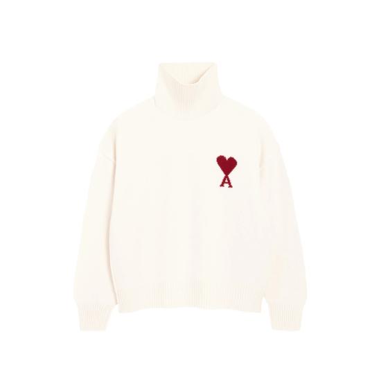 26SS 아미 ADC 터틀넥 스웨터 UKS839 018 154 NEUTRALS