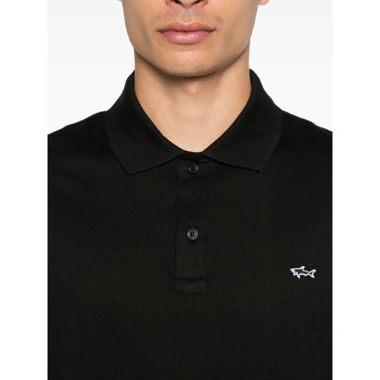 26SS 폴앤샤크 폴로 티셔츠 99311001 011 BLACK - PAUL & SHARK