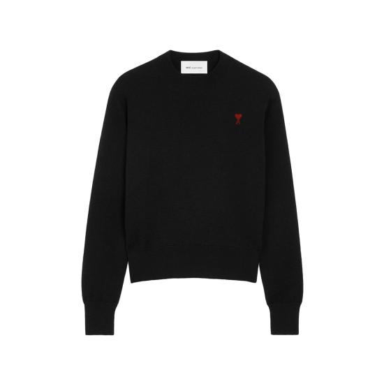 26SS 아미 ADC 크루넥 스웨터 HKS826 001 009 BLACK