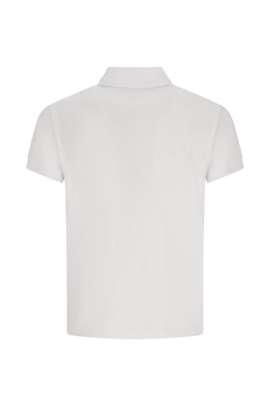 26FW 아미 스몰 하트 로고 폴로 셔츠 BFUPL001760 WHITE - AMI