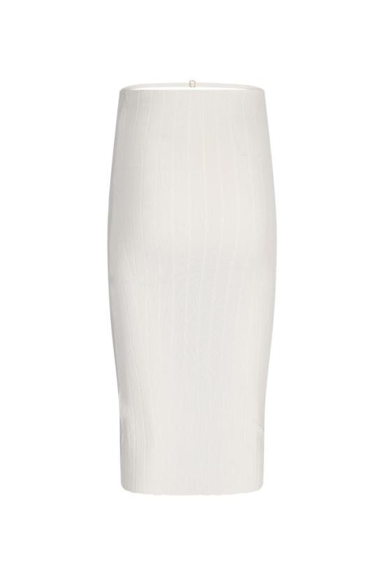 26FW 자크뮈스 롱 스커트 241KN3622358 WHITE - JACQUEMUS