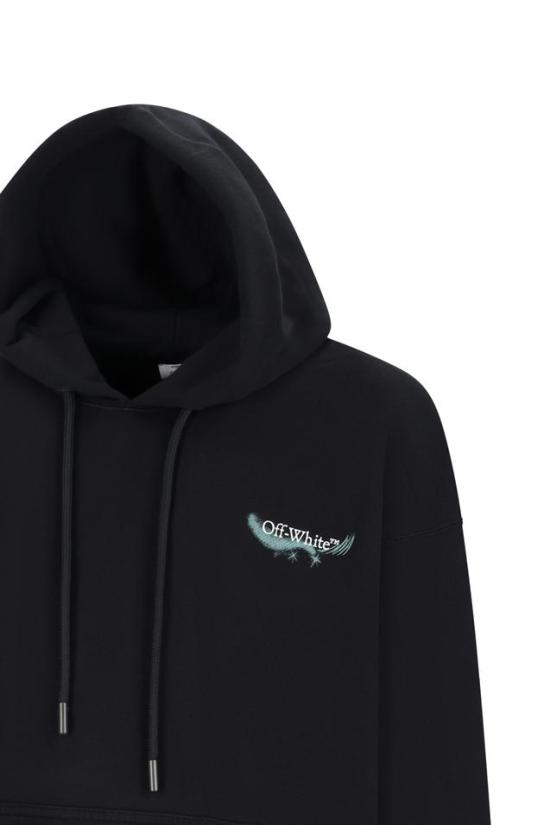 26SS 오프화이트 후드 티셔츠 44MBB085S26F00E - OFF WHITE