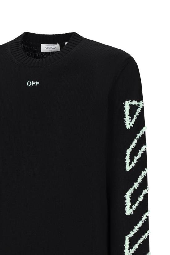 26SS 오프화이트 긴팔 티셔츠 44MHE087S26K001 - OFF WHITE