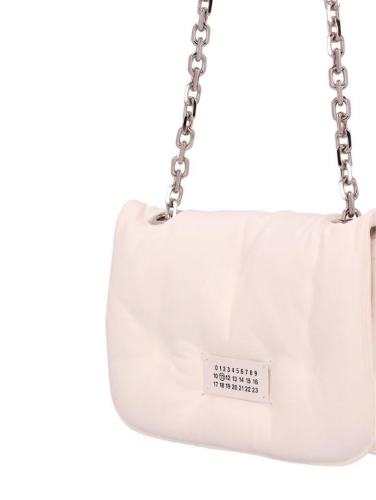 25SS 마르지엘라 글램 슬램 플랩 스몰 숄더백 SB1WG0019P4300 WHITE - MAISON MARGIELA