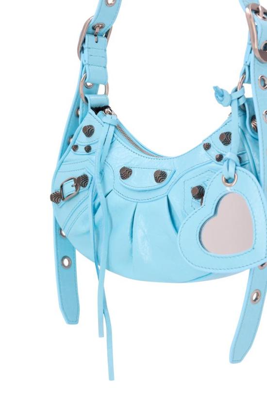 26SS 발렌시아가 LE CAGOLE 르 카골 XS 숄더백 6713091VG9Y BLUE - BALENCIAGA