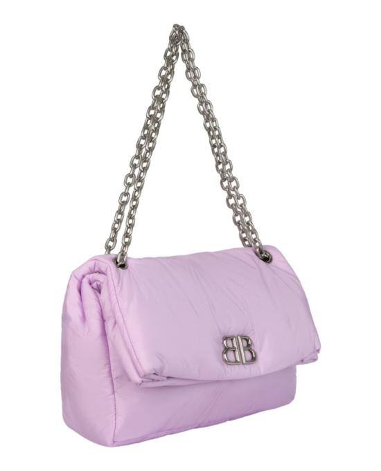  발렌시아가 모나코 미디움 체인 백 765945 2AA6C 5324 50006 NS Purple - BALENCIAGA
