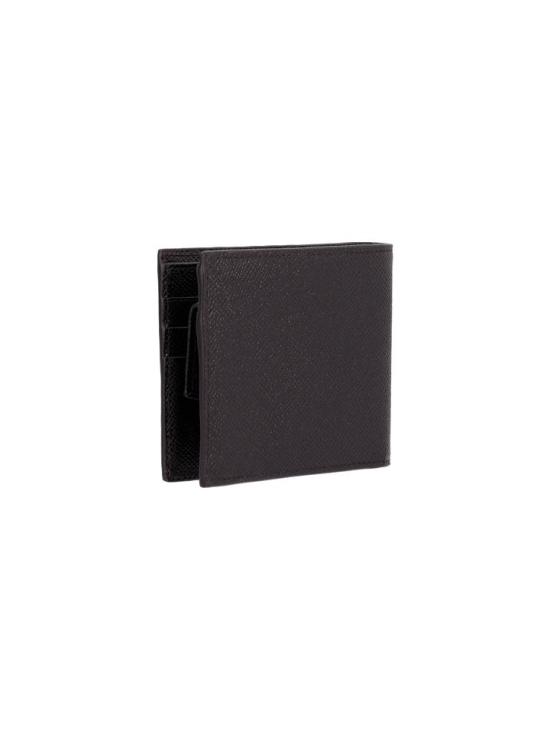 26FW 돌체앤가바나 로고 플레이트 레더 반지갑 BP3102AG219 BLACK - DOLCE & GABBANA