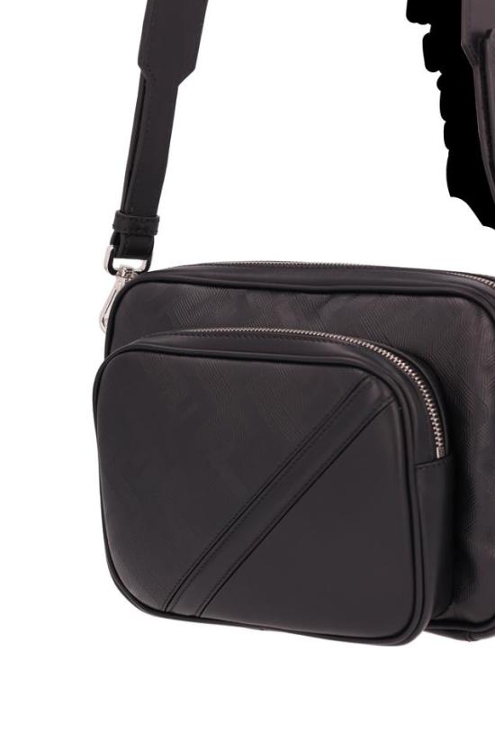 26SS 펜디 다이애그널 듀오 카메라백 7VA607APDO BLACK - FENDI
