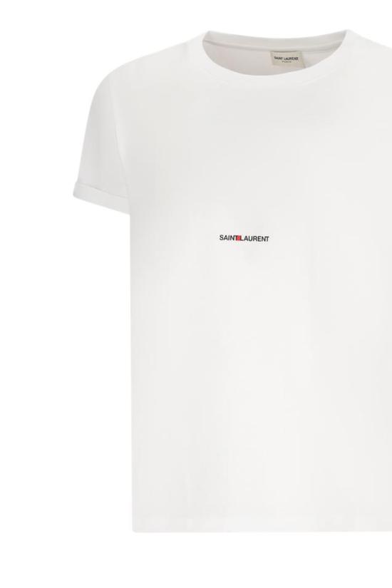  생로랑 리브 고쉬 티셔츠 464572YB2DQ WHITE - SAINT LAURENT