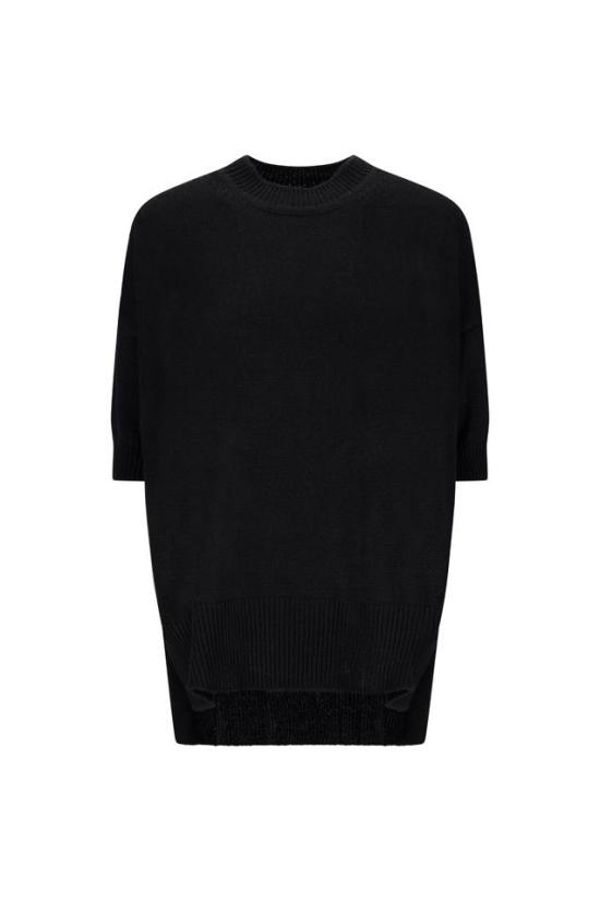 26SS 질샌더 스웨터 J02GP0014J13206 BLACK