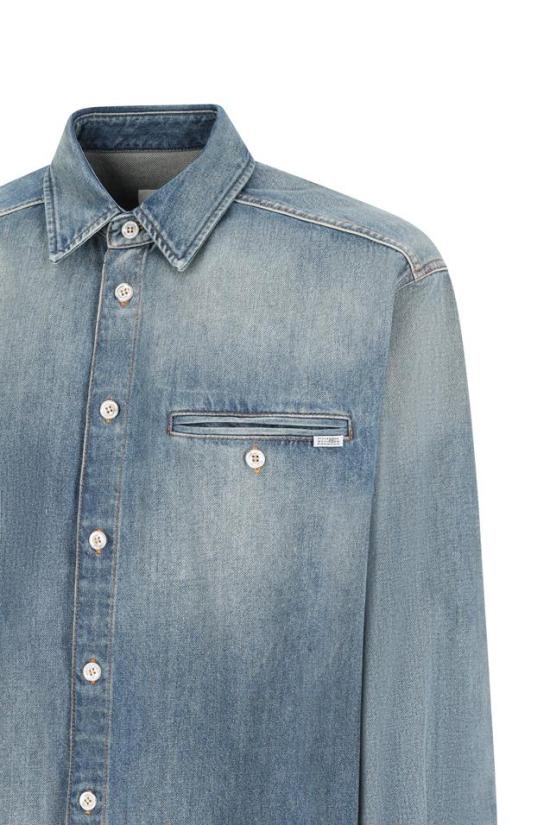 26FW MM6 메종마르지엘라 데님 셔츠 SH0DT0044M30055 - MM6 MAISON MARGIELA