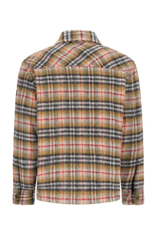 25FW 버버리 체크 울 오버셔츠 8110913 - BURBERRY