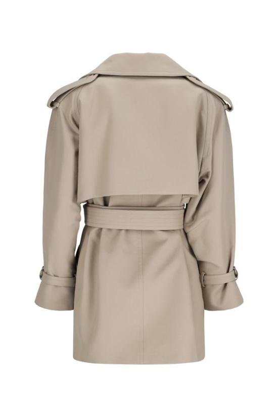 26SS 막스마라 카초 더블 브레스티드 트렌치 자켓 2611121103600 - MAX MARA