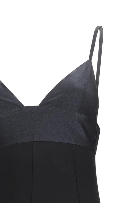 26FW 자크뮈스 롱 원피스 243DR1752452 BLACK - JACQUEMUS