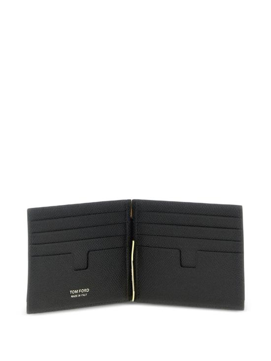 26FW 톰포드 스몰 그레인 레더 머니 클립 월렛 YM231 LCL081GNAA Nero - TOMFORD
