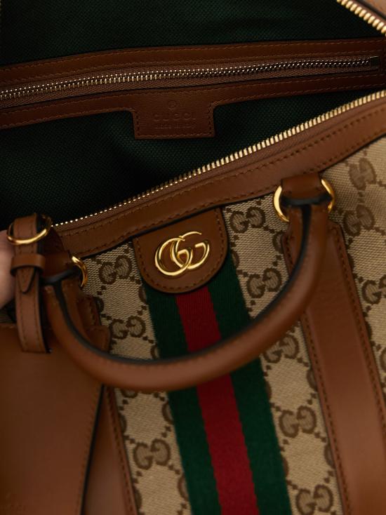 26FW 구찌 오피디아 미디움 보스턴 백 857595FAFUF9870 Beige - GUCCI