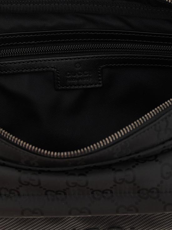 25FW 구찌 넥서스 라지 슬링백 838929FAD761047 Black - GUCCI