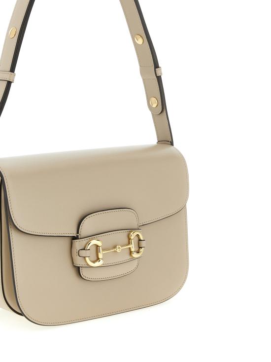 26SS 구찌 홀스빗 1955 미디엄 숄더백 6022041AAV59511 Beige - GUCCI