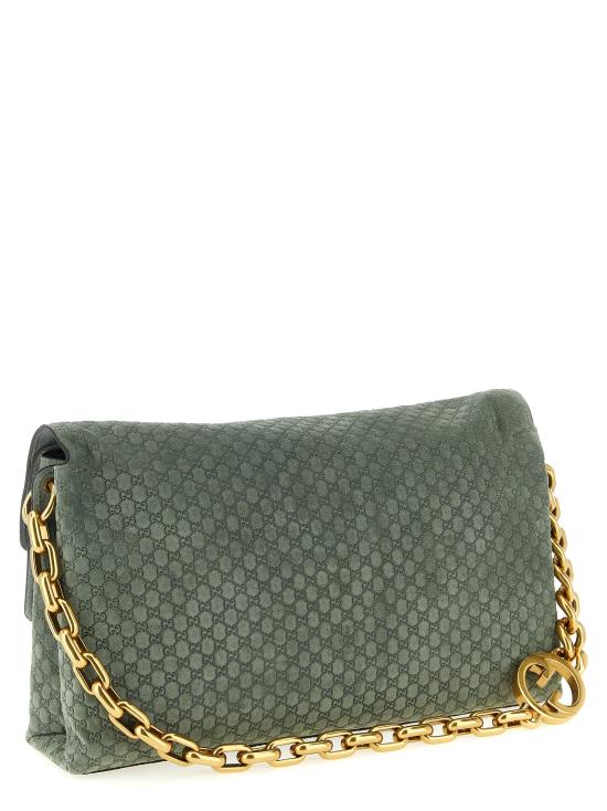 26SS 구찌 체인 라지 숄더백 857362AAF0P3403 Green - GUCCI