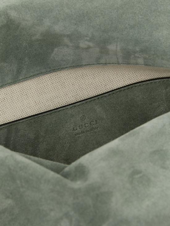 26SS 구찌 체인 라지 숄더백 857362AAF0P3403 Green - GUCCI