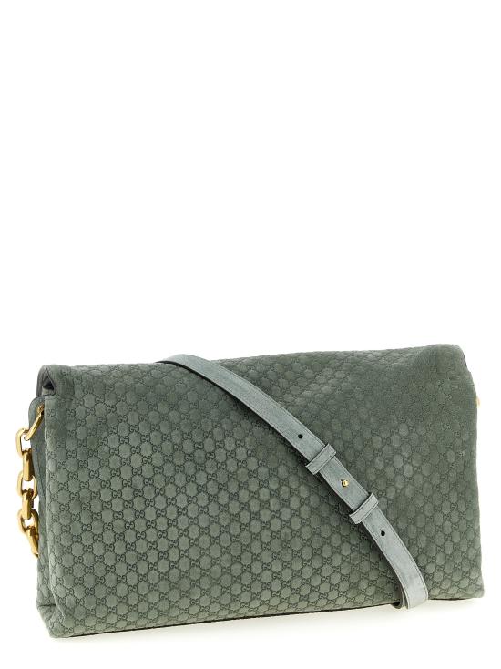 26SS 구찌 체인 라지 숄더백 857362AAF0P3403 Green - GUCCI