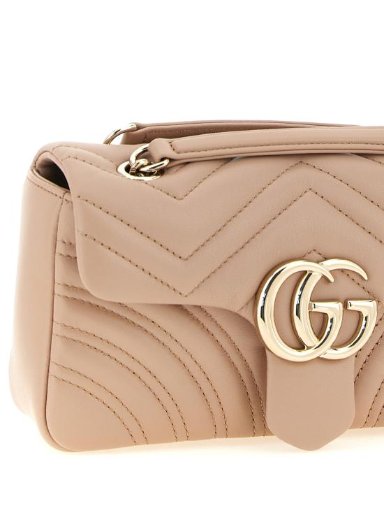 26SS 구찌 GG 마몽 스몰 숄더백 837280AAE385753 Pink - GUCCI