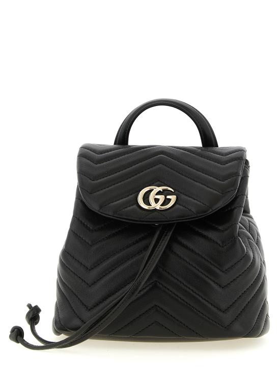 26SS 구찌 GG 마몽 미니 백팩 855921AAFXD1000 Black