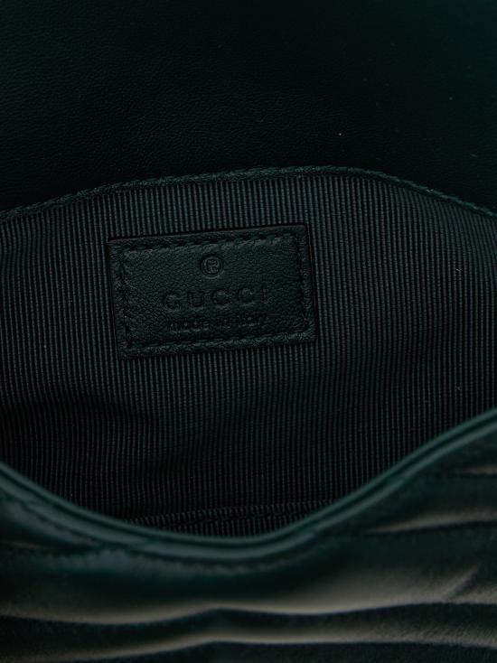 26SS 구찌 GG 마몽 미니 숄더백 841290AAFAX3020 Green - GUCCI