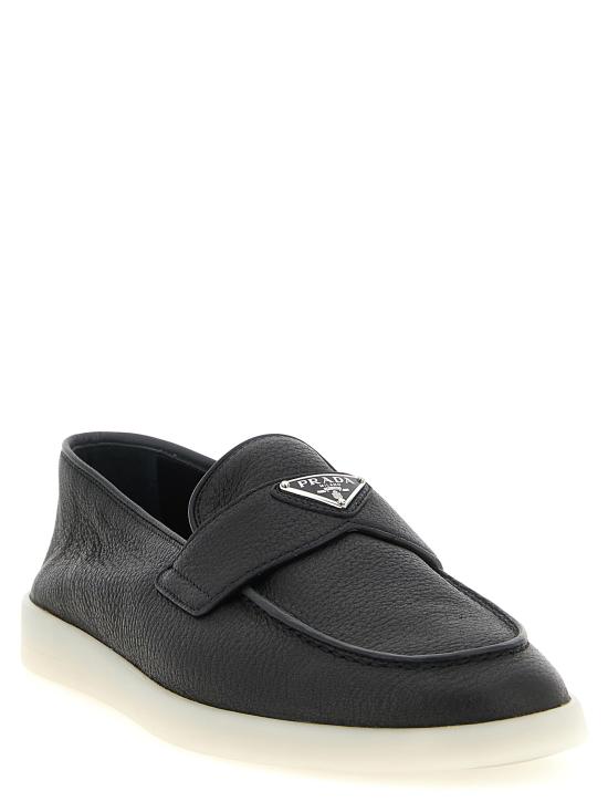 26FW 프라다 로퍼 2DG124FG001013F0632 Black - PRADA