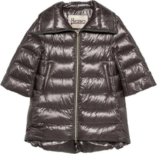 26FW 에르노 클레오페 A-쉐입 다운 코트 PI0001DIC12017Z9480 TAUPE